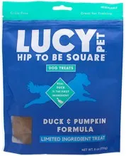 6oz Lucy Pet Duck & Pumpkin Dog Treats - Treats